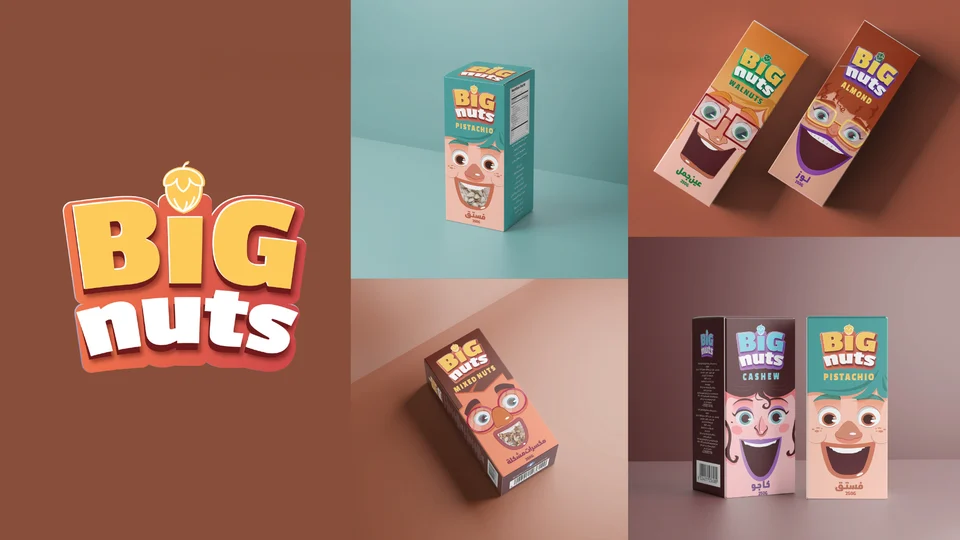 Big Nuts — Branding, artwork 1