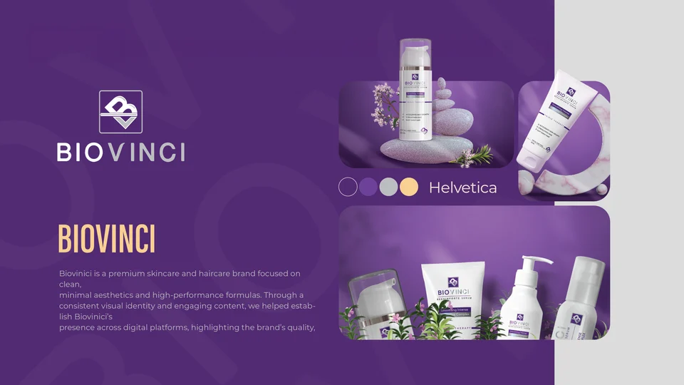 Biovinci — Branding, artwork 1